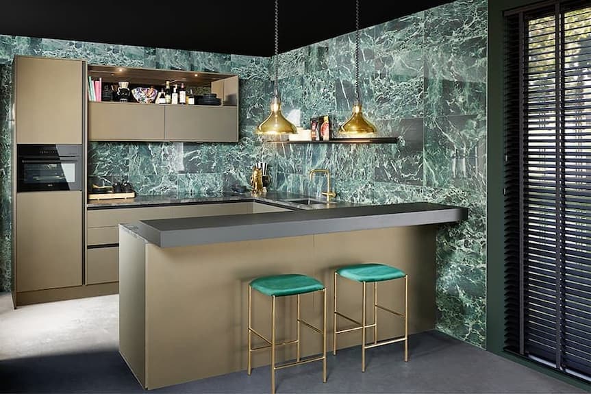 Sieve steelbrush goud ultramat Mandemakers Collectie