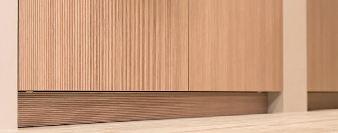 3D Ribbelfront licht hout Japandi Mandemakers
